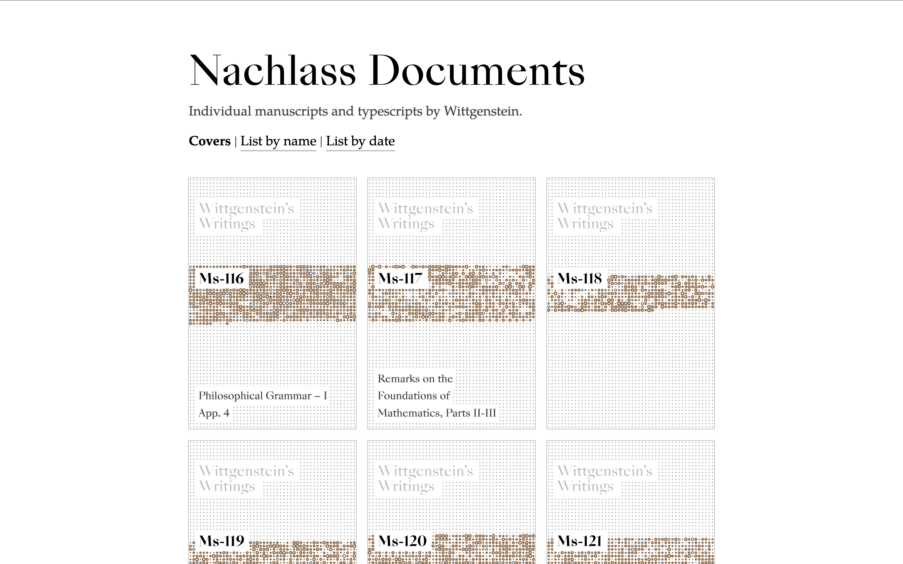 nachlass documents