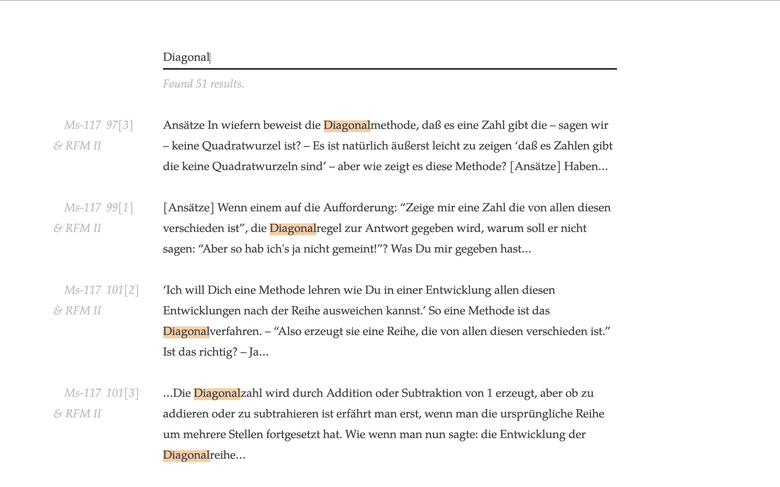 full text search
